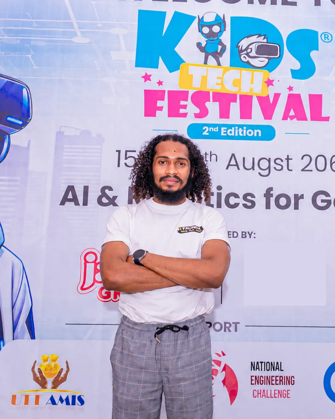 Rohit at Kids Tech Festival